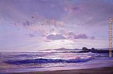 Peter Ellenshaw Sunset Glory painting